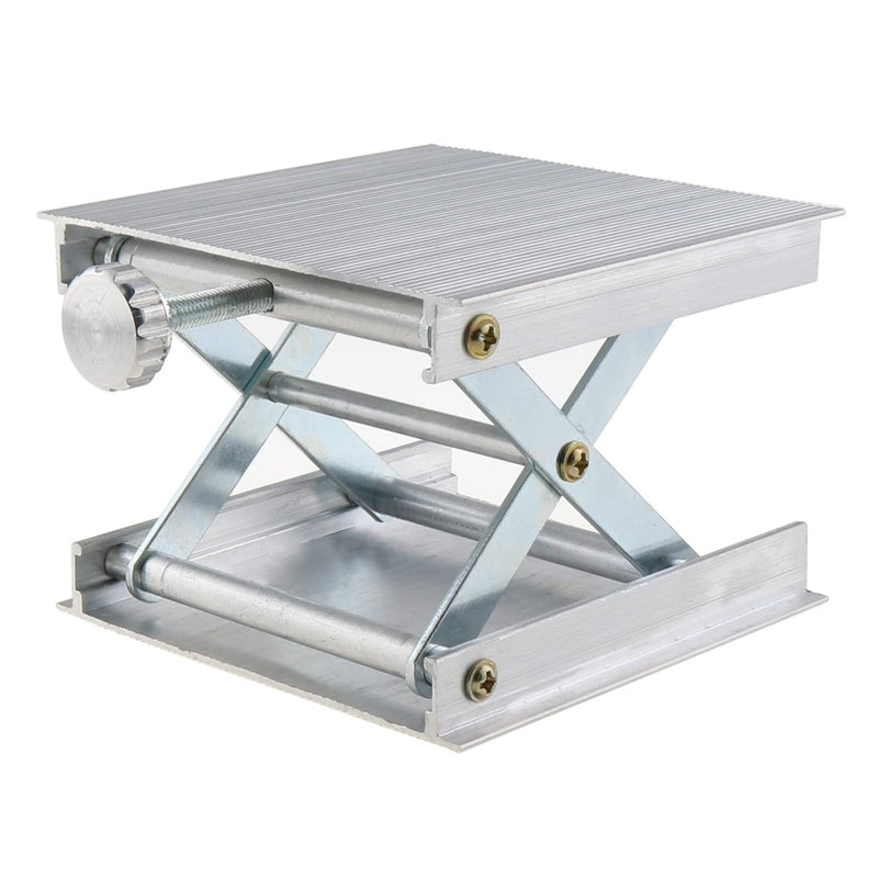 E-outstanding Adjustable Aluminum Alloy Rack Scissor Lab Lifter Lab Jack Lift Stand Support Jack Platform Laser Level Holder Lab Lifting Platform