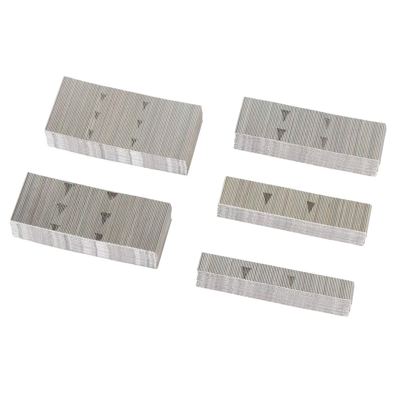 HAMWOO 10000Pcs 23 Gauge Stainless Steel Pin Nails, Headless Pinner Nails (3/8",5/8",4/5",1",1-3/16") assorted 5 sizes for Molding Cabinetry Building photo frame,handicrafts