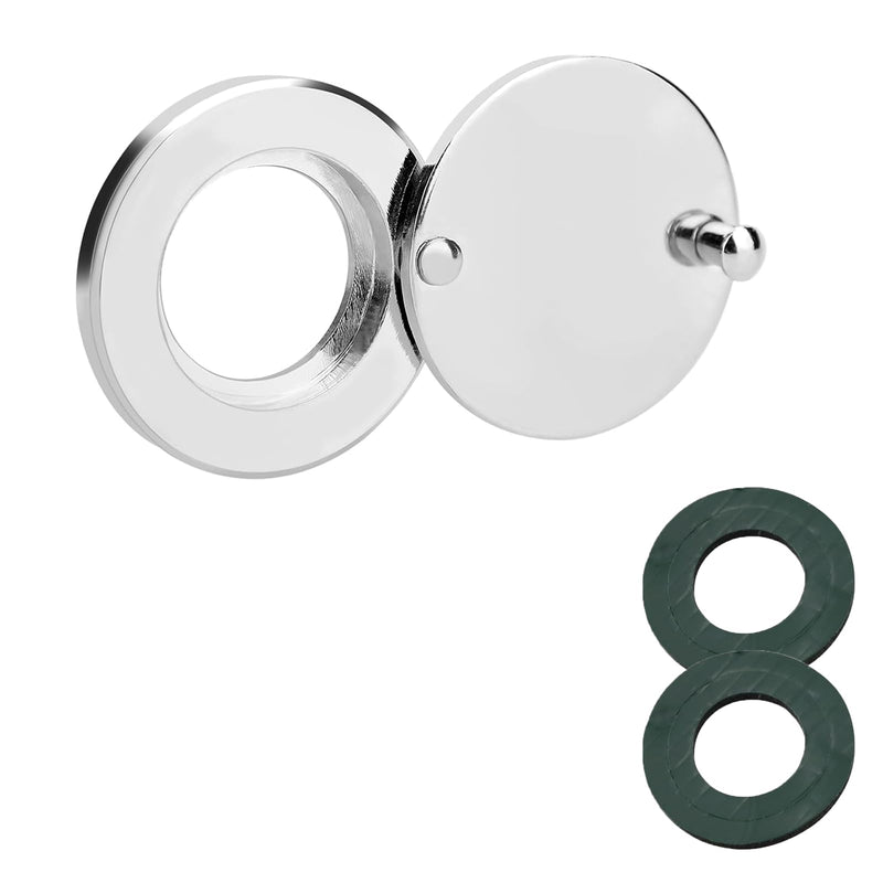 Peephole Cover, Peep Hole Covers for Door - Home Security Privacy Protection with Self-Adhesive Installation Tools（Silver） Silver