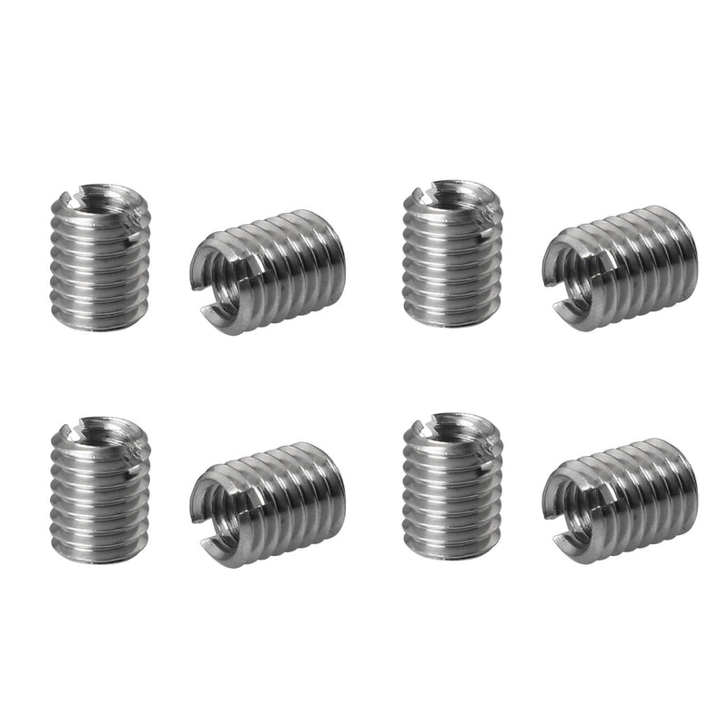 Thread ADAPTERS DGBRSM 8pcs Thread Adapters Sleeve Reducing Nut for M8 8MM Male to M6 6MM Female Threaded REDUCERS M8 MALE TO M6 female