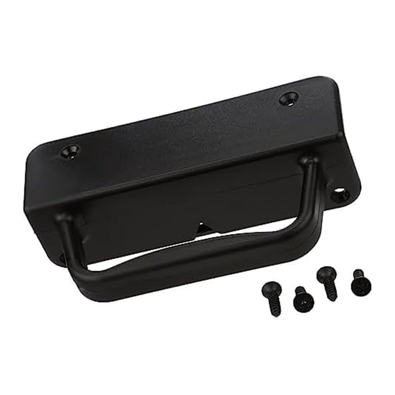 ADVANTAGE INDUSTRIES Nylon Gate Handle | Best Grip/Extra Knuckle Room | Left & Right Reversible | Sturdy Design w/Easy Alignment | Heavy Duty Outdoor Gate Pull | Aluminum & Vinyl/PVC 1Pack - Black 1 Pack Black 1-Pack