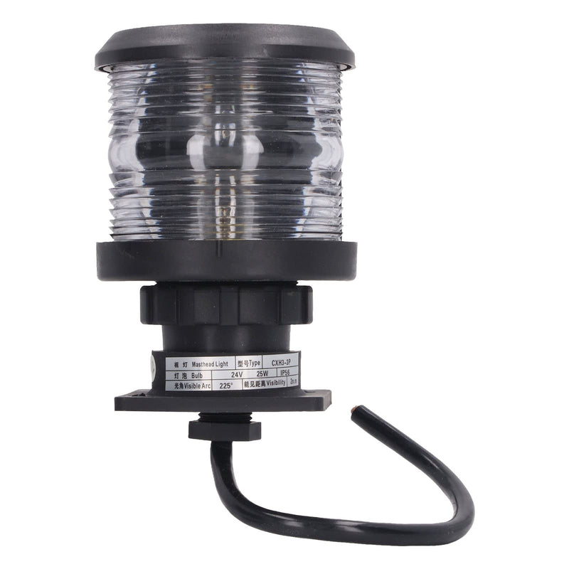 Focket Masthead Light, 225° Light Angle IP56 Masthead LED Marine Navigation Light with 2n.m Visibility Distance, Marine Masthead Boat Light Masthead Deck Light for Sailboats