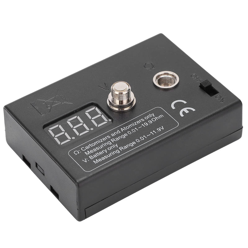 0.01-20Ω Resistance OHM Meter Measuring Reader Coil Tester for Atomizer