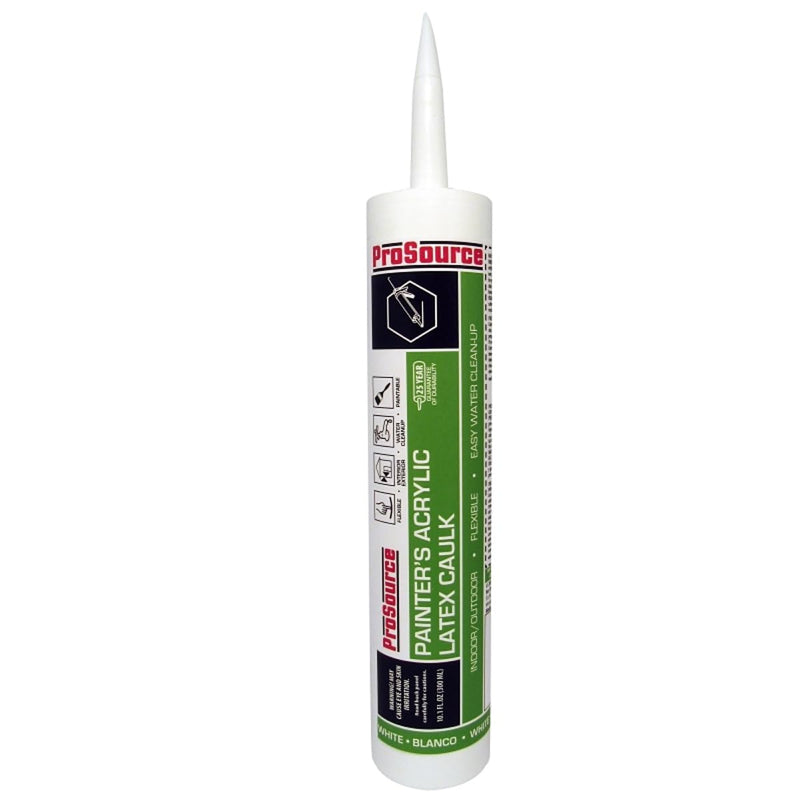 Rocky Mountain Goods All Purpose Painters Caulk White 10.1 oz - Acrylic Latex Caulk is Paintable Caulk for Both Latex/Oil Based Paint - Tight Waterproof Seal for Windows and Doors (1) 1