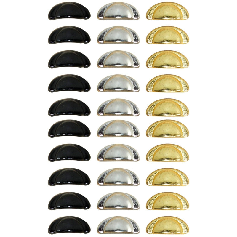 Yardwe 30 Pcs Wood Knobs for Cabinets and Crafts Miniature 1 12 Scale Dollhouse Drawer Handles Small Furniture Pulls for Mini Furniture Accessories 0.9x0.4cmx2pcs As Shownx2pcs