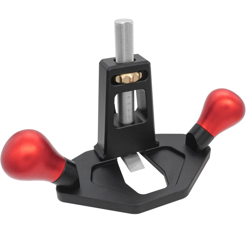 Hand Router Plane, Handheld Shoulder Planer, Rabbit Planes Woodworking Quick Adjust Depth Cutting, Depth Control, Ideal for Joinery & Mortising Plane Grooves