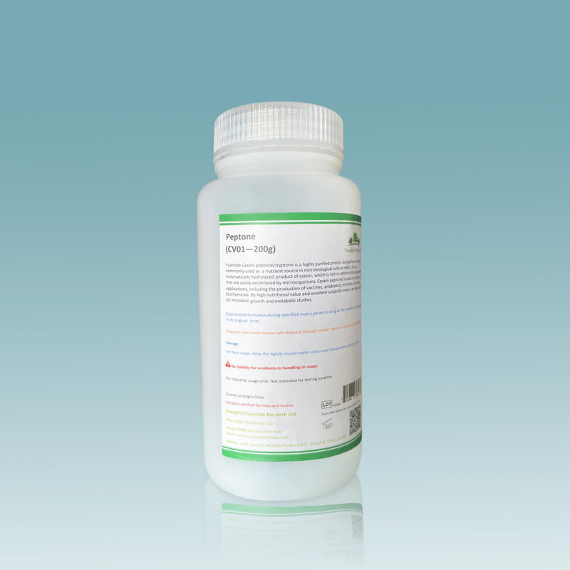 Yuantide Bio Casein Peptone/Tryptone 200g (Packaging Vary)