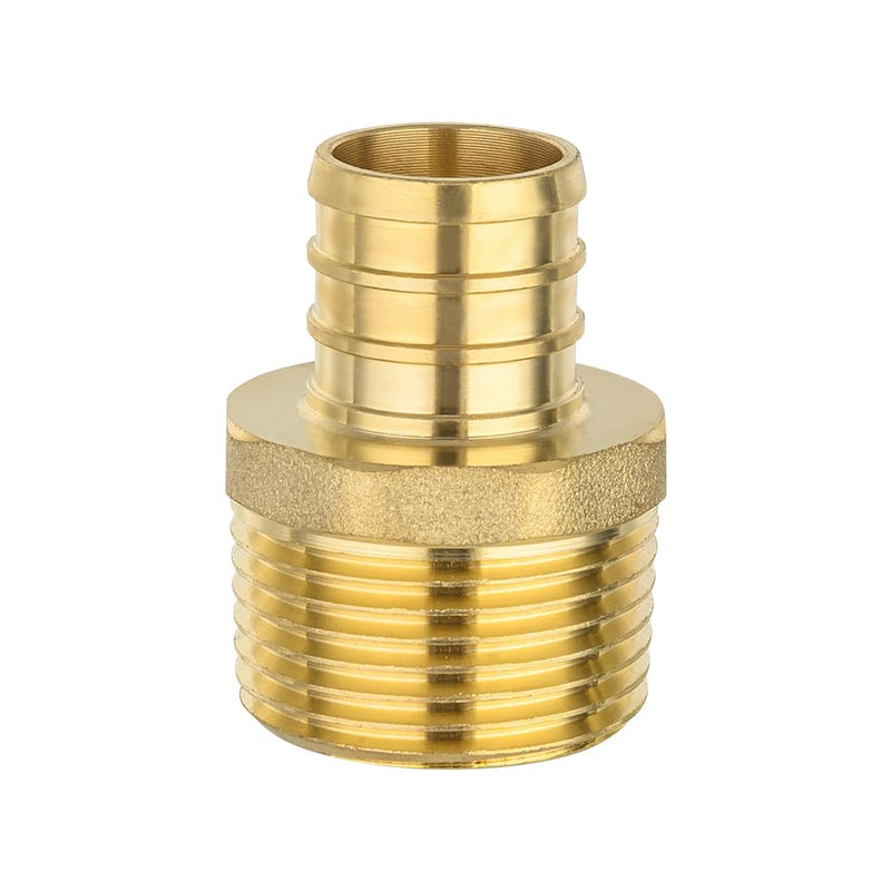 10-PACK EFIELD Pex Crimp Fitting,3/4" x 1"NPT Male Adapter(PEX1807030-10) Pack of 10 3/4 Inch x 1 Inch
