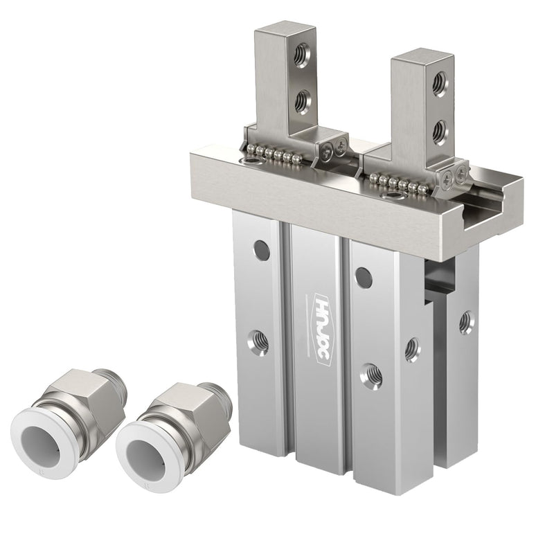 Pneumatic finger cylinder small parallel grippers pneumatic fixture MHZ2-16D magnetic thread -16D