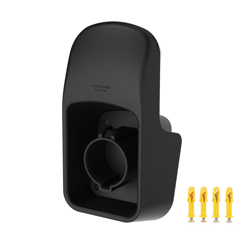 【Upgraded】 Non Rusting EV Charger Holder - Premium Wall-Mounted SAE J1772 Holster for Electric Vehicle Charging Cable Management,Nozzle Holster Dock with Screws Outdoor/Indoor