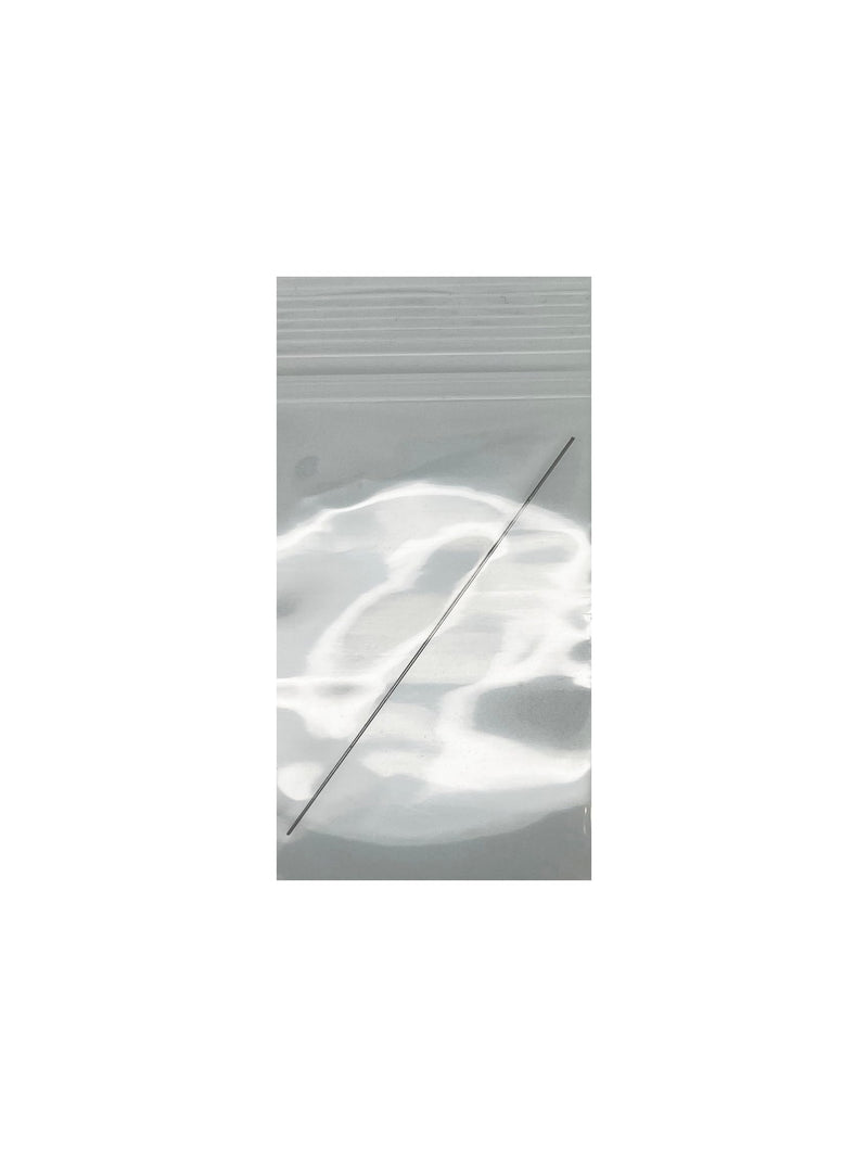 14 K Withe Gold Plumb Wire Solder, 24 Gauge, Medium Flow, 3 Inches, Made in The USA (Medium Solder) Medium Solder