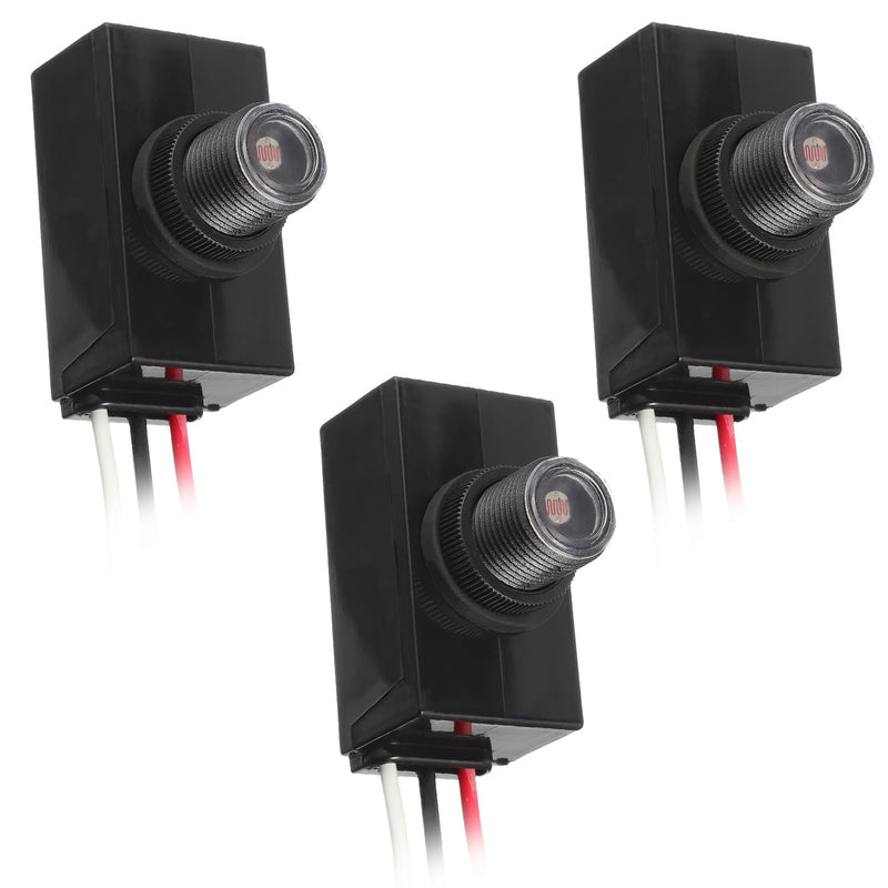 Dusk to Dawn Sensor for Outdoor Lighting 120-277V Photoelectric Switch Photocell Light Sensor Hardwired Post Eye Light Suitable