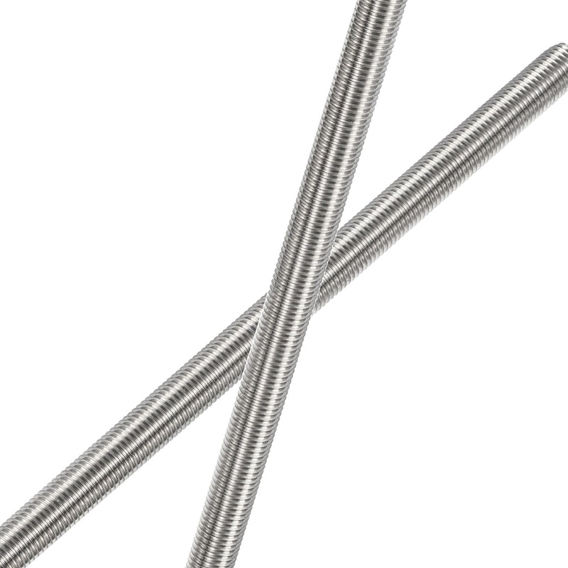 M12 x 250mm Fully Threaded Rod & Studs, 304 Stainless Steel Right Hand Threads Rods, M12-1.75 Thread Pitch for Anchor Bolts, Clamps, Hangers and U-Bolts 2 Pack M12 (2pcs)