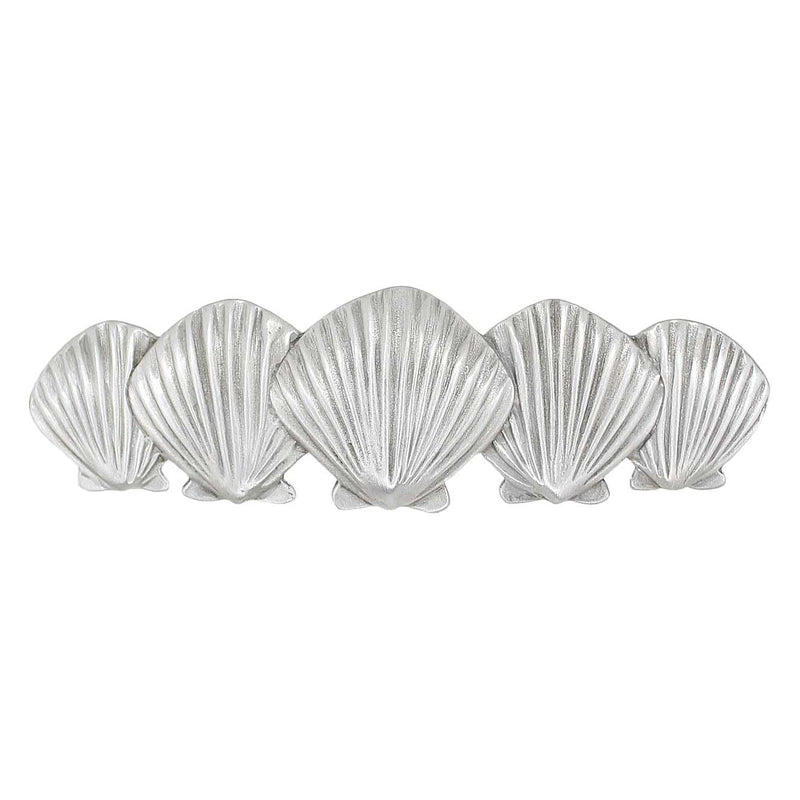 Costello Coastal - Seashell Drawer Pull (Horizontal) - Artist Collection Pewter Hardware Horizontal