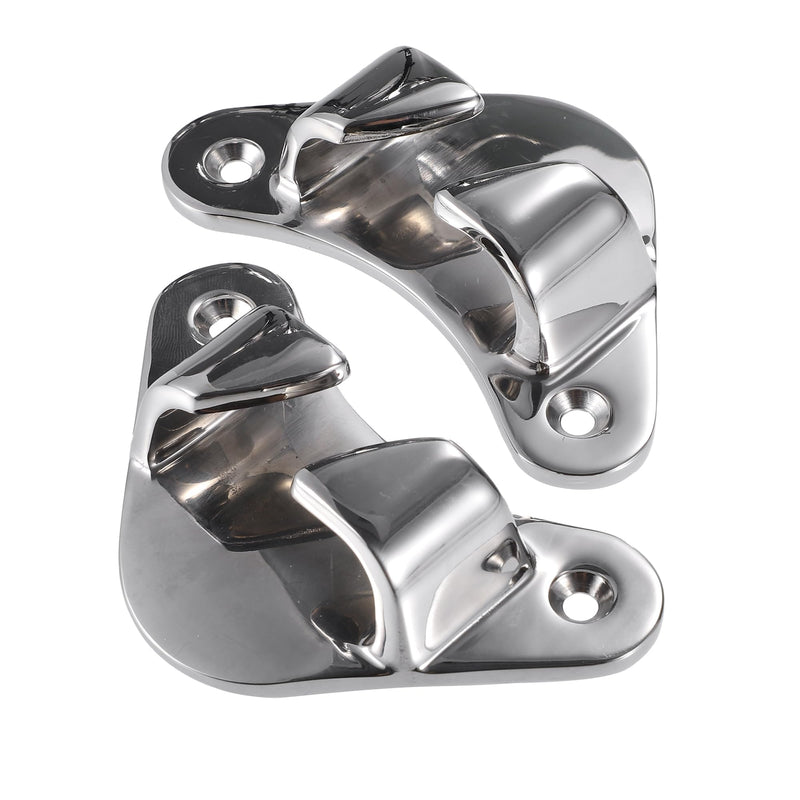 Boat Fairlead/Boat Angled Bow Chocks/Durable/Stainless Steel / 2 Pcs/Silver Tone/for Ship Yacht Boats