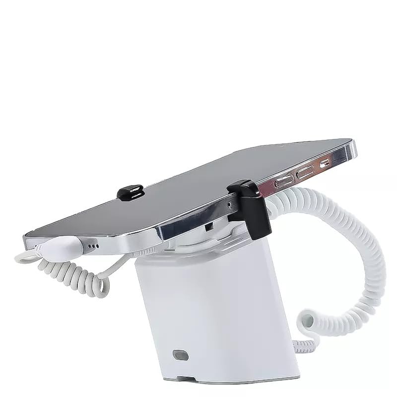 Mobile Phone Anti-Theft Alarm Stand - Cell Phone Security Display Holder Smartphone Burglar Alarm System (US Plug) (for Type-C Interface) For Type-C interface
