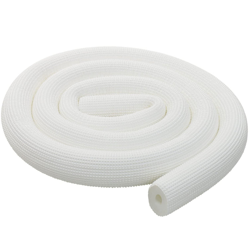 Pipe Insulation Tubing, BESUNTEK 6ft Heat Preservation Insulated Foam Tubing Handle Grip Support, for Water Pipes, air Conditioning Pipes (0.98" × 0.39", White) 0.98" × 0.39" BESUNTEK-121