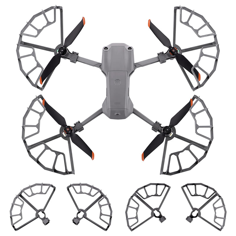 Propeller Guard for DJI Air 2/Air 2S Quick Release Prop Blade Guard Professional DJI Mavic Air 2/Air 2S Drone Accessories Grey