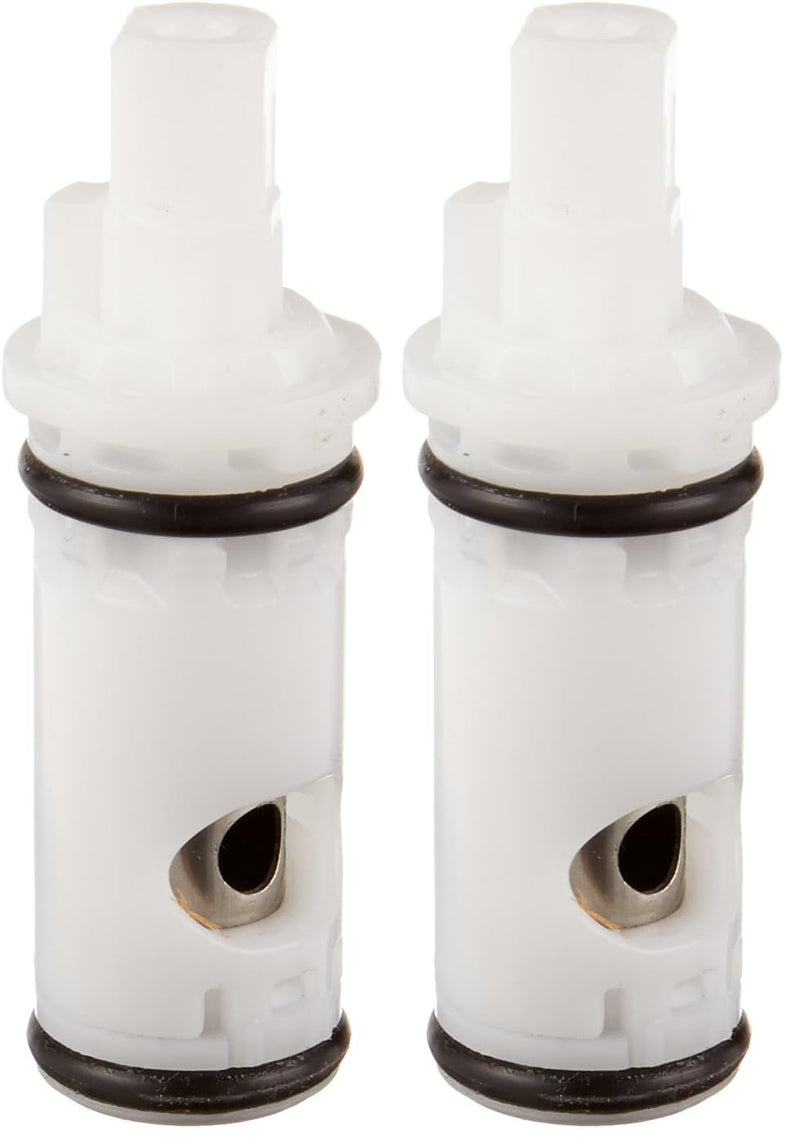 Moen 1224B 1224 Two Handle Cartridge, 1 Count (Pack of 2), Black 1 Count (Pack of 2)