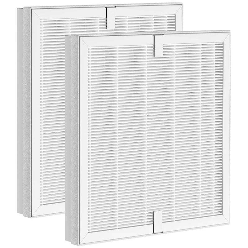 E-300L Replacement Filt-er Compatible with MOOKA and MOOKA FAMILY, H13 True HEPA Filt-er Replacement for Large Room (2 Pack) White