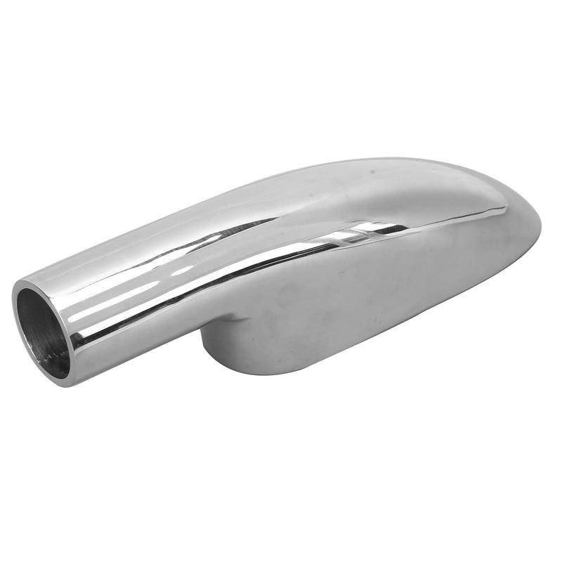 Marine Railing Base, 7/8in / 22mm 316 Stainless Steel Boat Hand Rail Base Handrail Fitting End Mount Hardware Tube Base for Yacht, Marine Boats, Vessels(7/8in/22mm) 7/8in/22mm