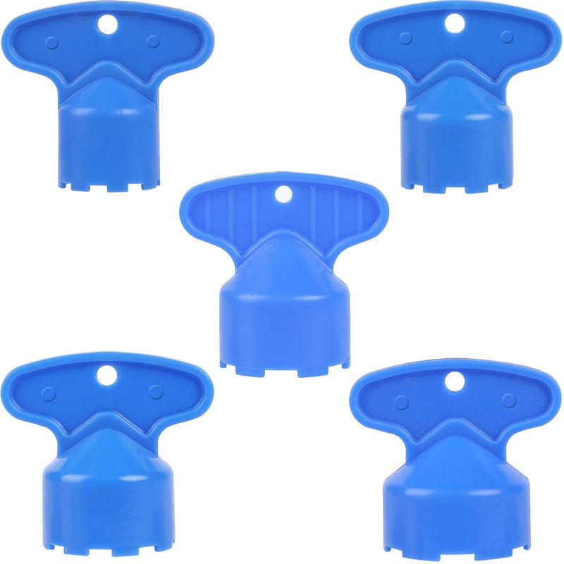 5 Pcs Cache Faucet Aerator Key Removal Wrench Tool with 5 Sizes M16.5, M18.5, M21.5, M22.5, M24 Recessed Aerator Key Sink Aerator Wrench for Bathroom Kitchen Sink Faucet Aerator Removal Tool