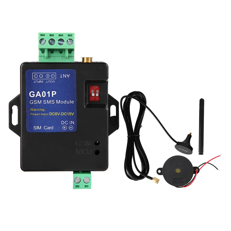 GSM Power Failure Alarm, Send SMS Alert to 6 Preset Phones, Smart & Slim GSM Design Box, Support Connecting Different Sensors