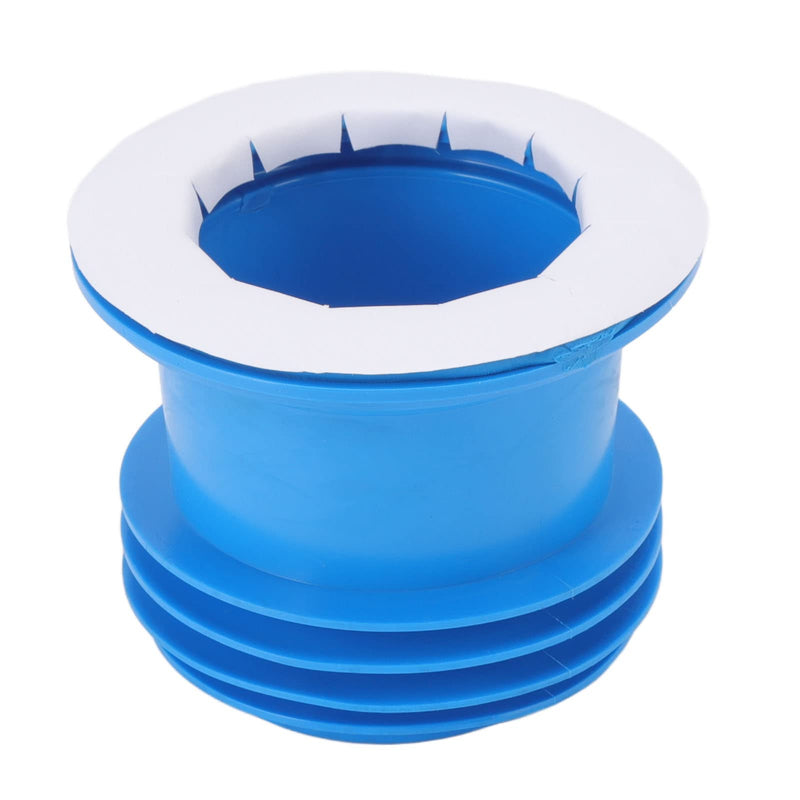 Toilet Wax Ring, Wax Ring For Toilet, Toilet Sealing Ring Multifunctional Rubber Toilet Gasket Ring(Blue) Blue