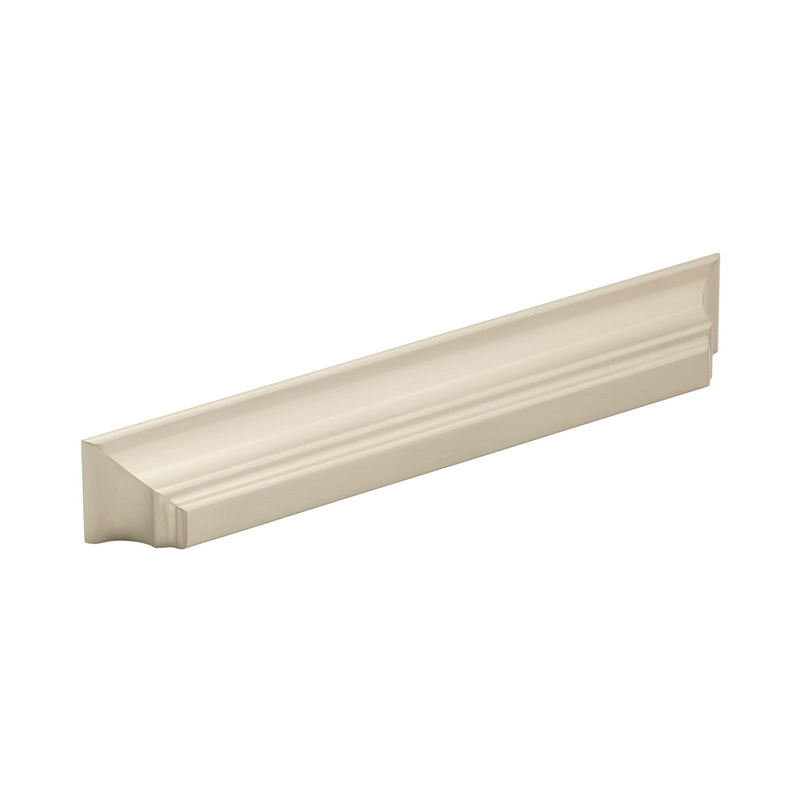 Amerock BP36953SC Art Deco Cup Pull, Silver Champagne Satin Nickel 6-5/16 in (160 mm) Center-to-Center