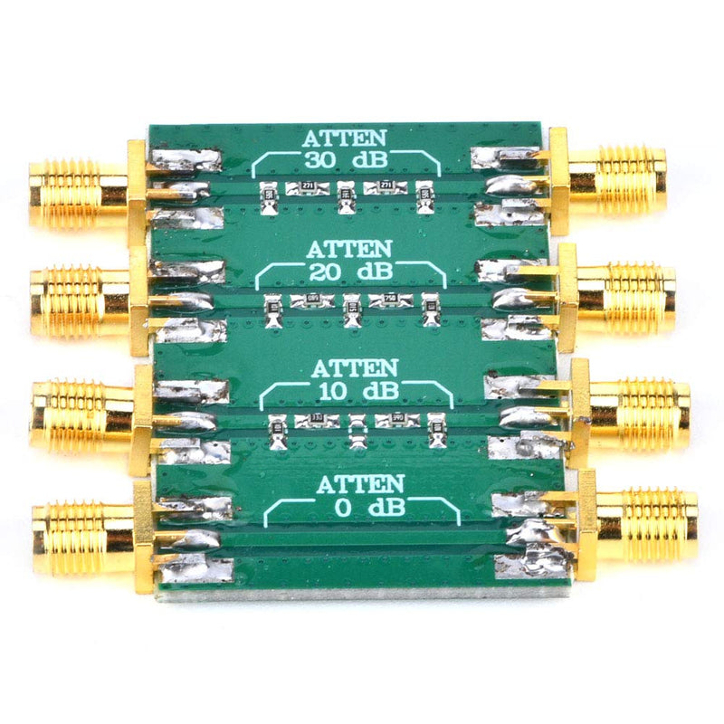 AUNMAS Dc 4.0Ghz Fixed Attenuator, SMA Attenuator Set Attenuator SMA Double Female Head Radio Frequency Attenuator 50Ω