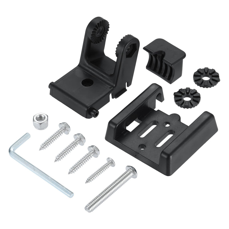 7400931 Transducer Bracket, Transducer Mounting Plate Compatible with MHX XNT XHS Model Transducers for Fishfinder Sensors Transom Mounting Plate Transom Mounting Hardware Kit Transducer Mount