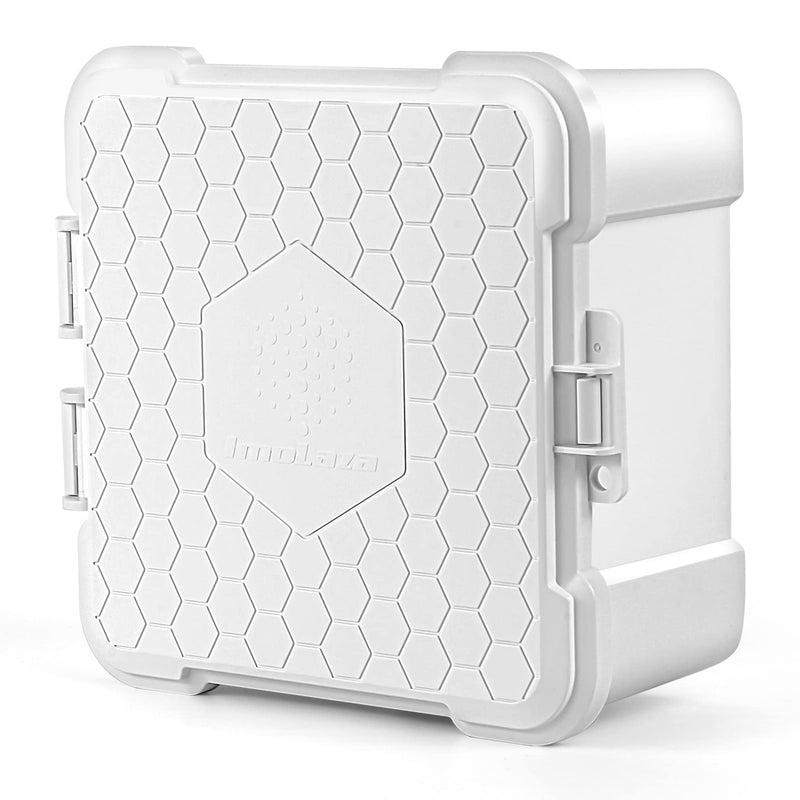 ImoLaza Waterproof Sprinkler Controller Box, Weatherproof Outdoor Enclosure for ImoLaza Sprinkler Controllers, Compatible 4 Zones, 6 Zones, 8 Zones, 12 Zones, 16 Zones