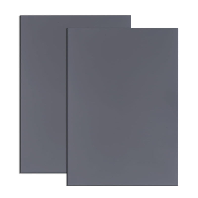 Rubber Stamp Sheets for Laser Engraving Machine, 2 PCS A4 Size Engraving Soft Rubber Mats for Laser Cutter to Make Rubber Stamps, Ink Stamp Pads Engraving Tools & Supplies (Dark Gray) Dark Gray