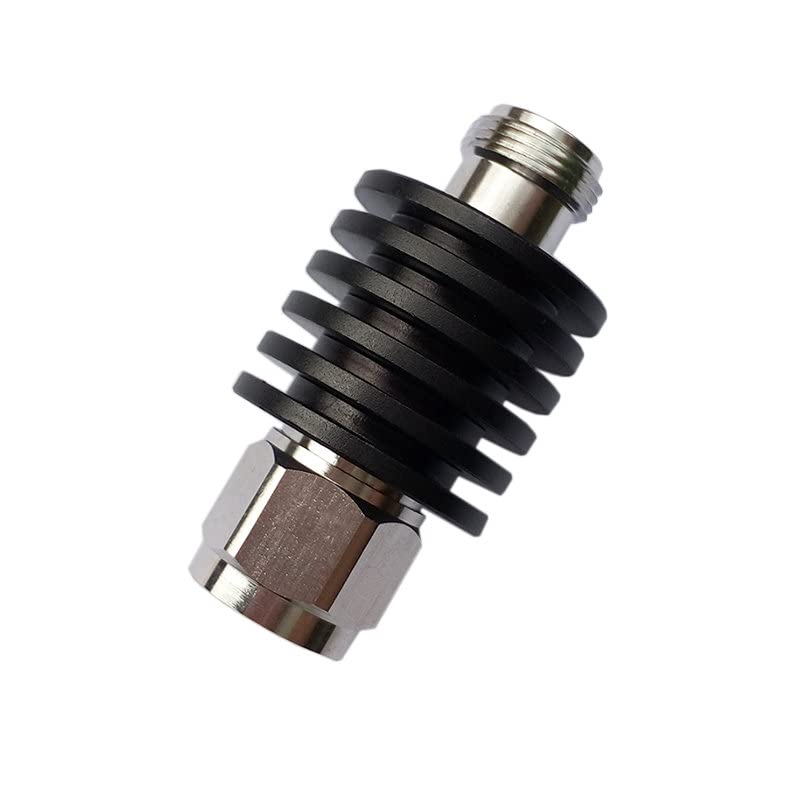 6DB 10W N Attenuator, 10 Watt 50 Ohm Attenuator DC to 3Ghz ， Fixed Attenuator (6DB) 6DB