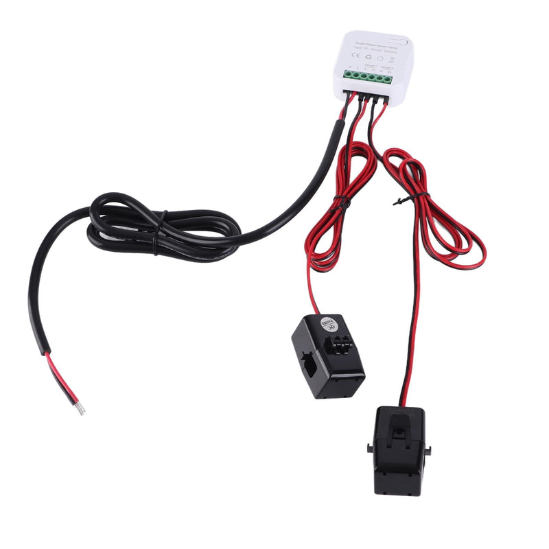 Power Consumption Monitor Real Time Electricity Meter with Clamp for Store Applications AC90‑250V