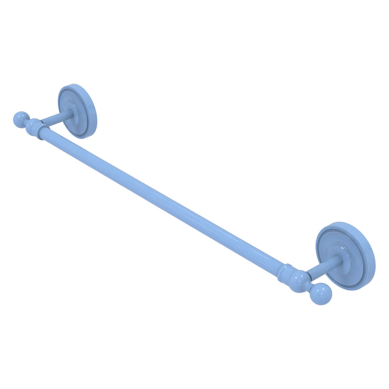Allied Brass R-41/24-FTB Regal Collection 24 Inch Towel Bar, Flat Troll Blue
