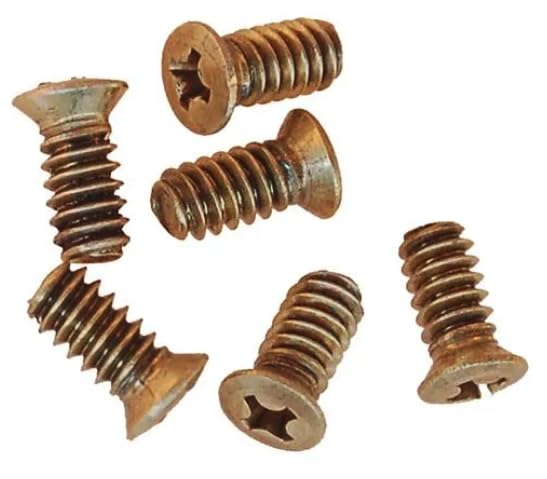 Van Dyke's Restorers Classic Set of Solid Brass Screws for Door Spindles, 10-24 Thread (Pack of 20)
