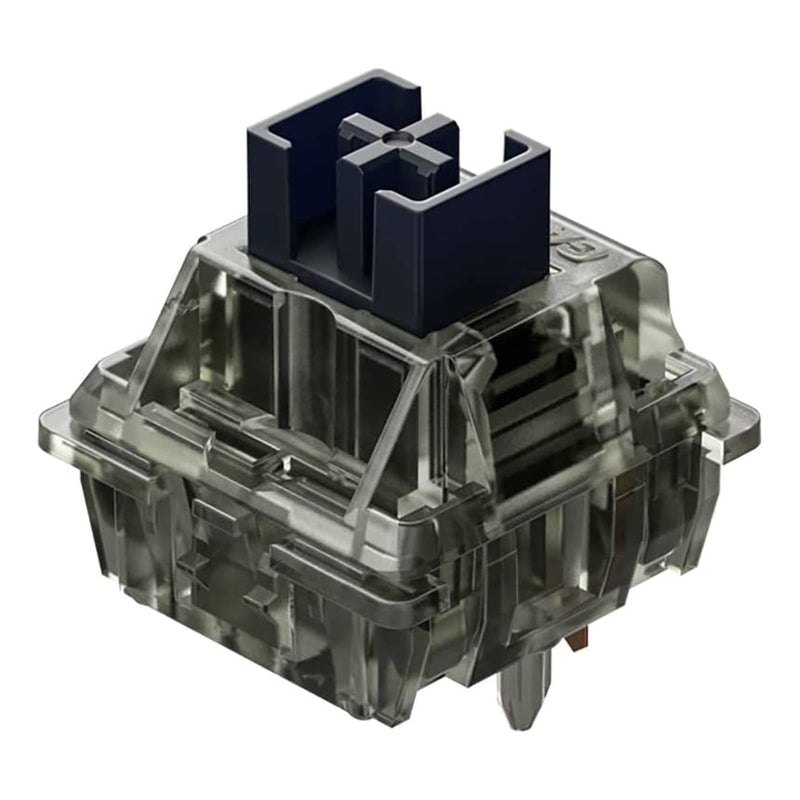 GATERON Ink V2 Wall Stem Box Black Switches Linear RGB 5 Pins for Mechanical Keyboard(35PCS, Pre-lubed Black) 35PCS