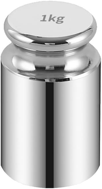 1PCS Calibration Weight 1g 2g 5g 10g 20g 50g 100g 200g 500g 1kg 2kg High Precision Accuracy Calibration Gram Scale Carbon Steel Weight for Digital Scale Balance and Calibration Weight,1kg 1PCS Calibration Weight 1kg
