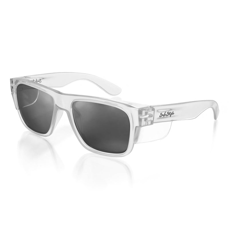 SafeStyle Fusions Safety Glasses ANSI Z87.1+ Certified Clear, Tinted & Polarized Lenses
