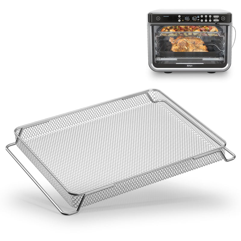 for Ninja Foodi Replacement Air Fryer Oven Basket, Original Replacement Baking Trays for NINJA DT201 DT251 Foodi Digital Air Fryer Oven, Mesh Basket, Ideal Accessories for Air Frying and Dehydrating for DT200 Series