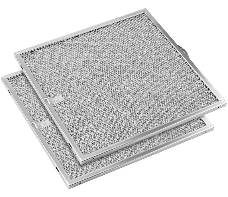 AMI PARTS 99010316 Range Hood Grease Filter (11 1/4" x 11 3/4") for b-roan Stove Replace S99010316, WA65AF, NTK7450000, 990721400, 990721400A (2 Pack)