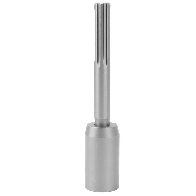 GLOGLOW SDS MAX Post Driver Bit, 30mm T Post Pounder | Ground Rod Driver Attachment, 5 Pit Shank, Rotary Hammer Fence Post Pounder, Steel, For Hammer Drills