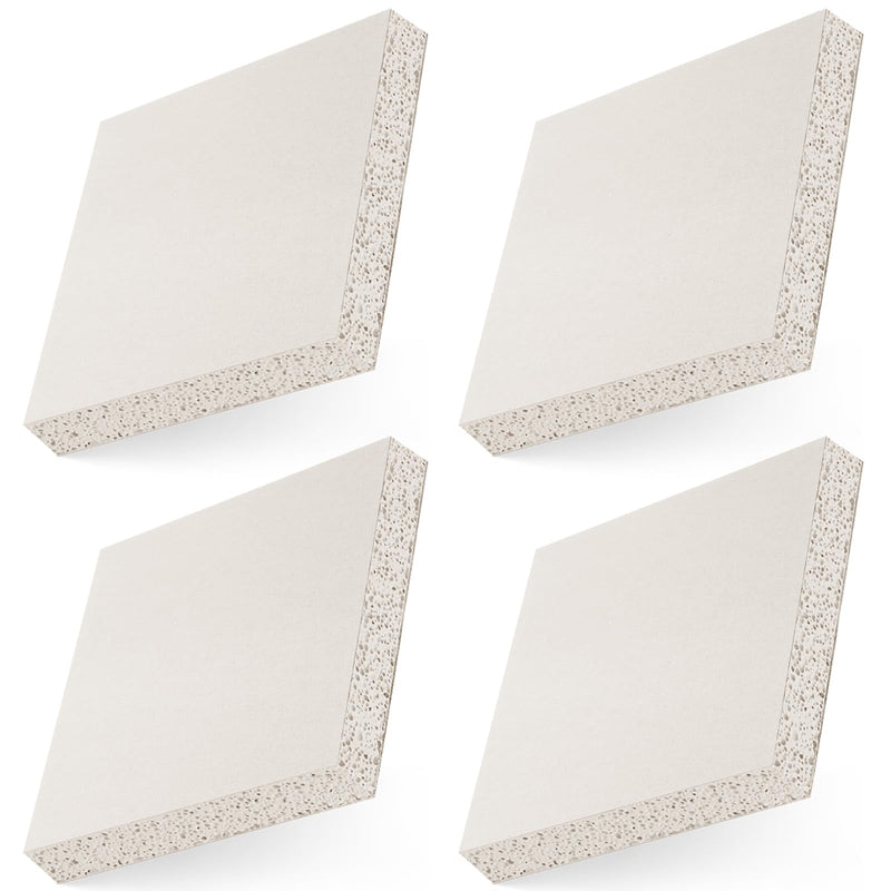 Amylove Drywall Repair Panel Drywall Patch Panel for Wall Repair(4 Pieces,6" x 6" x 1/2") 6" x 6" x 1/2" 4