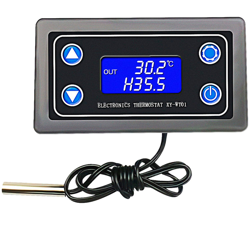 DC 12V Electronic Temperature Controller Programmable -50 to 110 Degree Celsius Thermostat Control Switch Module