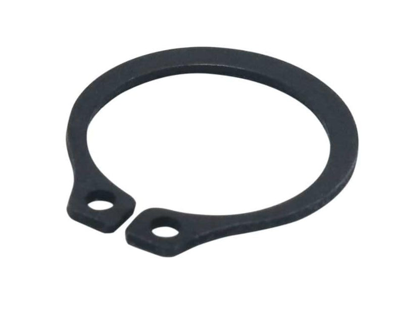 Durable Spring Steel External snap retaining Rings with Black Oxide Finish (1/2", 5) 1/2"