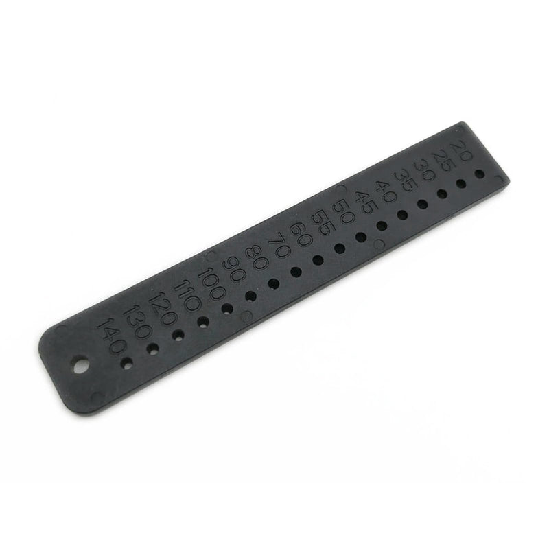 1 Piece Dental Endo Ruler for Gutta Percha,Endodontic Span Measuring Scale Rules,Plastic Gauge for Gutta Percha Points