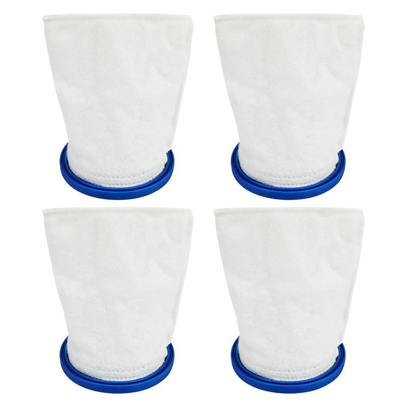 Micro-Filter Bags, X-treme Multilayer Filter Bag Fits for Pool Blaster Max, iVAC C2, iVac 250, Volt FX-4, Catfish Ultra, and Jacuzzi JPV200 Handheld Pool Vacuums - 4 Pcs