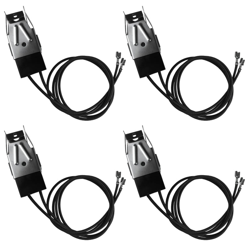 WB2X8228 Element Receptacle and Wire Kit - Compatible with GE Hotpoint Electric Ranges Replacement Stove Cooktops Surface Burner Terminal Block Replaces AP2013499, PS242972 250535-4 Pack - NewNest Australia