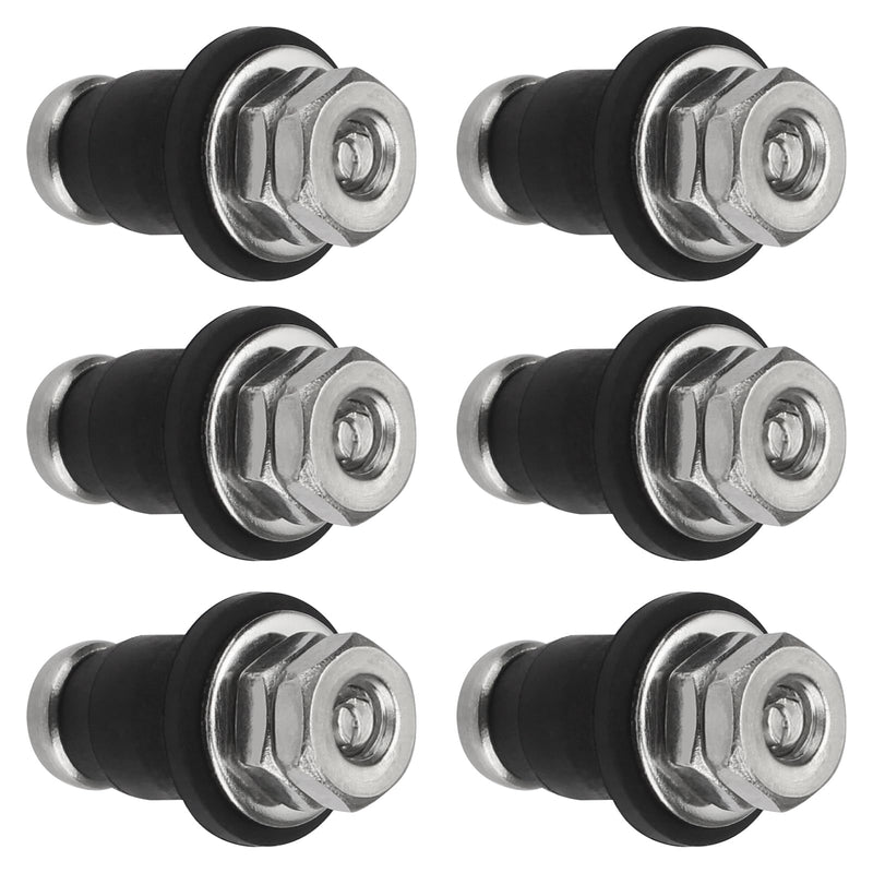 Water Level Screw-in Sensors 3/8" nut (2), RV Water Tank Probe Sensors, 6 Sensors, Tank Sensors, Fresh Water Probes, Gray Water Tank Sensors, Black Tank Waste Water Sensors